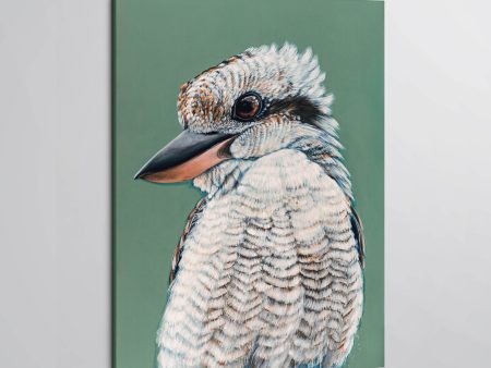 Maya the Kookaburra Canvas Print on Sale