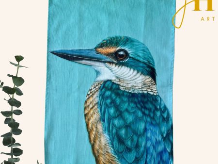 Tea Towel  Iluka Kingfisher  pre-order Sale