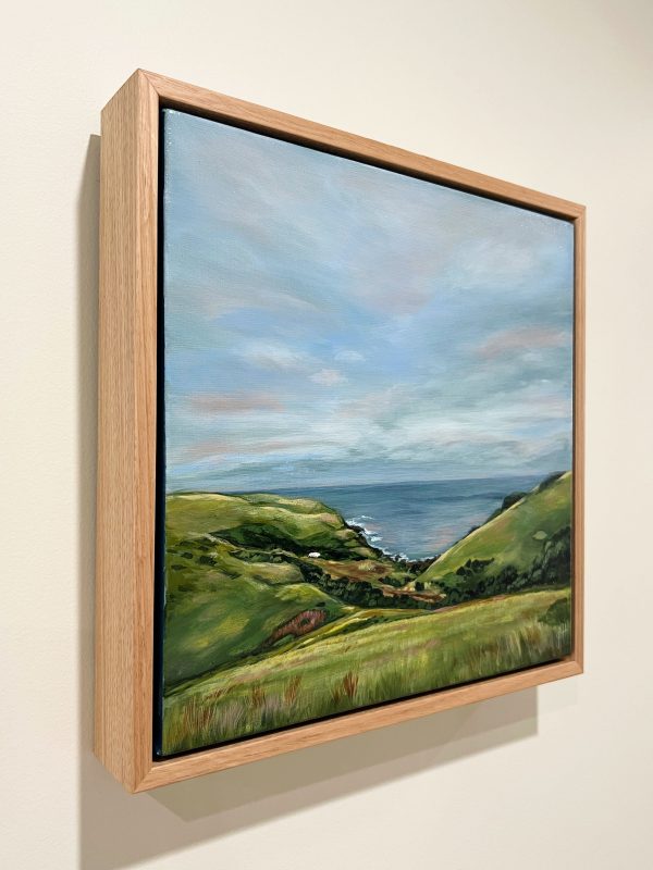 View from Ocean Farm  Original framed artwork For Sale