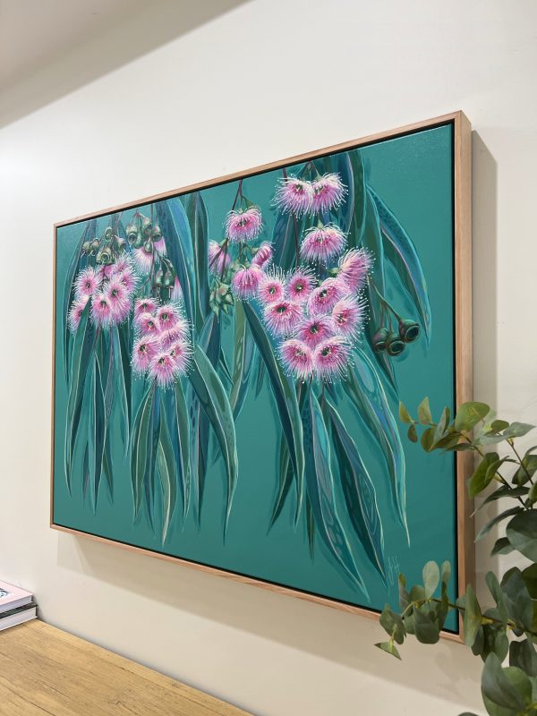 Flourish  Flowering Gum - Original framed artwork on Sale