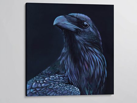 Poe  the Raven canvas print Sale