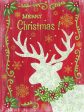 ALP2018 - Merry Christmas Reindeer - 12x16 Discount